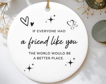 Vriendschapscadeau voor beste vriend, decoratie huisbord, cadeau vriend, verjaardagscadeau vriend, bedankje vriend, cadeau collega, kerstcadeaus