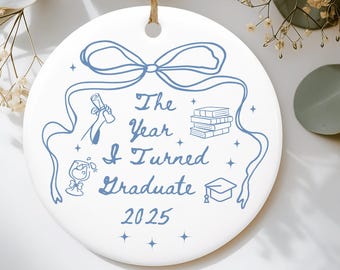 Graduation Ornament Gift ,2025 Graduate Gift, New Nurse Gift, Nurse Christmas Ornament, RN BSN Gift, Nursing Graduation Gift, High School