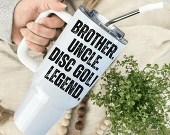 Disc Golf Stainless Steel Tumbler: 20oz/40oz Outdoor Sport Hydration