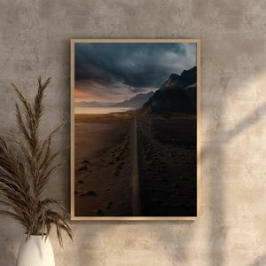 The Road: Aerial Photography Print