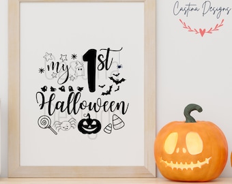 Baby First Halloween SVG, Baby first Halloween, Baby First Halloween png, Halloween SVG, My 1st Halloween SVG, Halloween svg