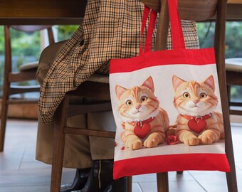 Orange Tabby Cat Tote Bag