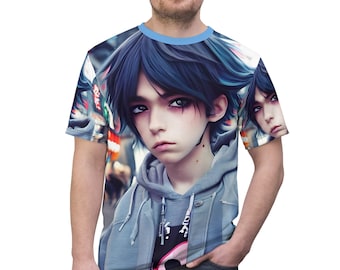 T-shirt garçon anime - Mode streetwear avant-gardiste