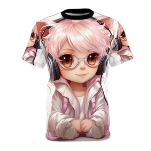 Anime Vibes Only - Stylish Japanese AOP Shirt, Perfect Comic Shirt and Anime Gift for Any Fan