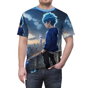 Unique Anime Gift - Comic Shirt with Japanese Anime Design - Perfect for Cosplayers