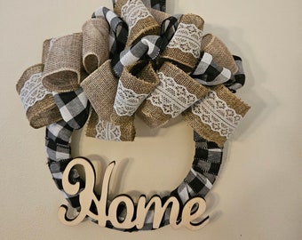 Country Chic Year-Round Wreath | Farmhouse Style for Front Door or Cabinet”