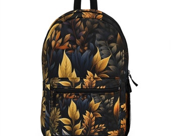 Enchanting Cottagecore Botanical Backpack - Nature-Inspired Carryall for Adventurers