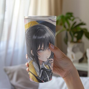 Anime Girl Tumbler - Stay Hydrated in Style with this Cool and Quirky Tumbler