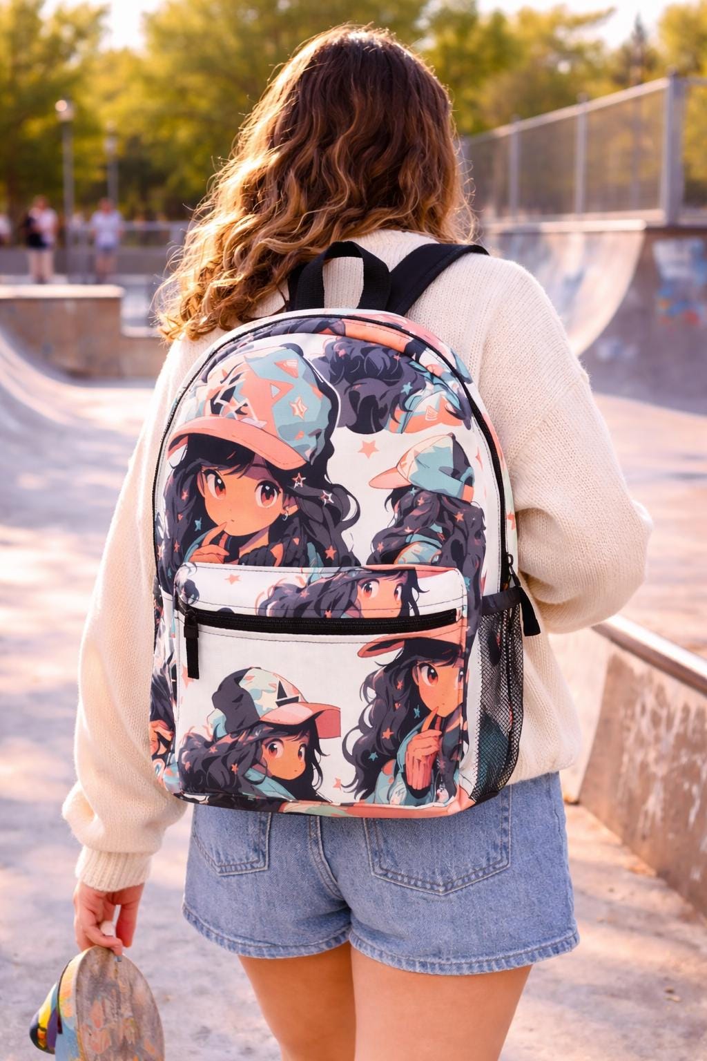 anime backpack mini Naruto Backpack,Anime Backpack,Unisex 2+ Ages 17 and up. Anime Girl Backpack for School