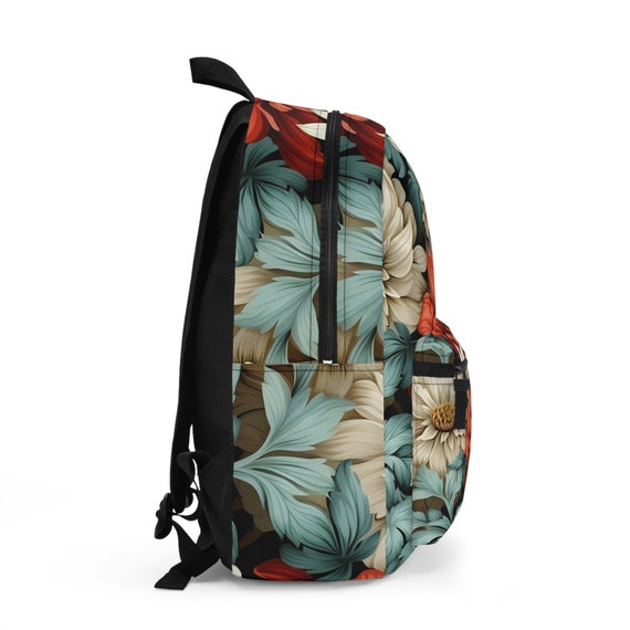 One-of-a-kind Floral Backpack: Stand Out in Style! - Etsy  display picture 1