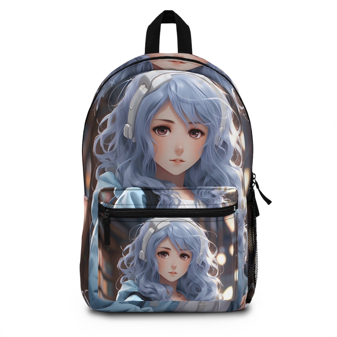 Anime Backpack Girl Backpack Back to School Essential Etsy