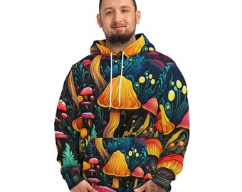 Mushroom Hoodie: Psychedelic Wonderland Fashion