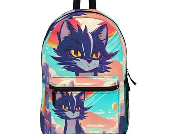 Anime Cat Bag for Everyday Adventures - A Must-Have Back-to-School Essential!