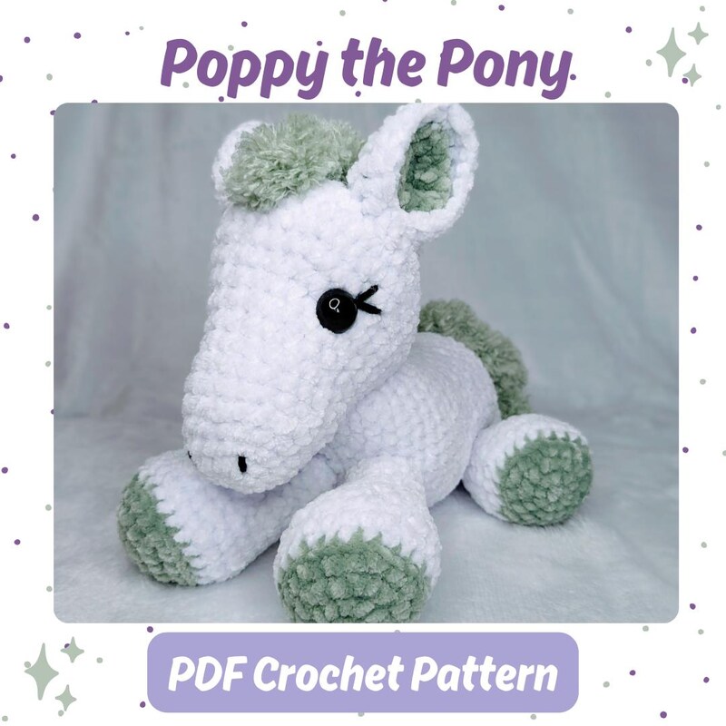 Pony Crochet Pattern Etsy