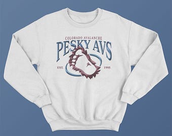Sudadera con cuello redondo: Colorado Avalanche - Pesky AVS