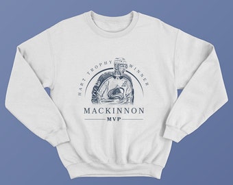 crewneck: MVP nathan mackinnon - hart trophy (colorado avalanche)