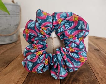 haarelastiekje met waxprint