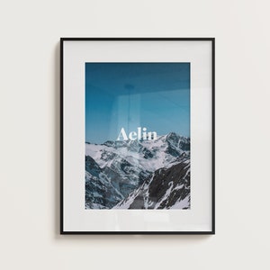 Throne of Glass Inspired Poster - Aelin - Digital Download
