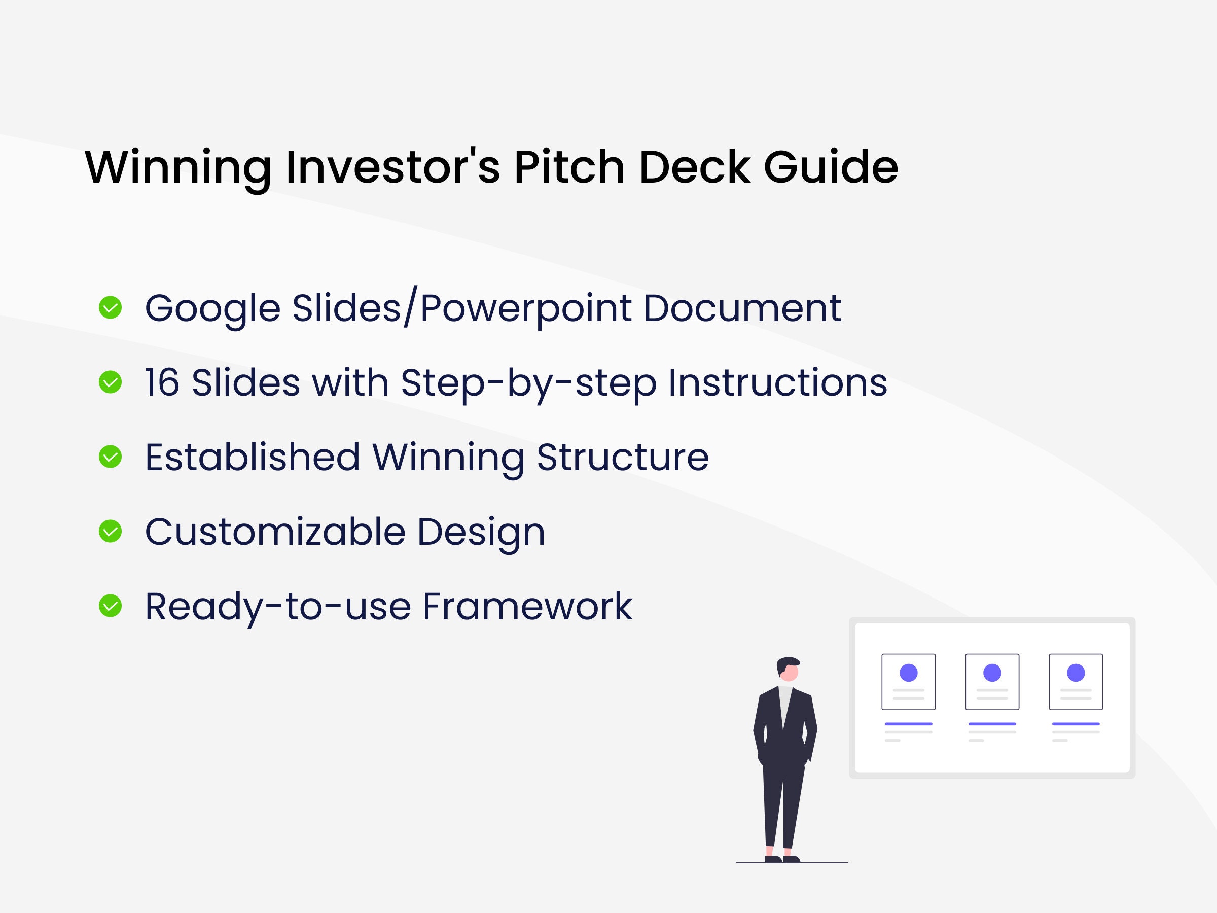 Investor s Pitch Deck Template Guide Etsy Investor s Pitch Deck Template Guide Etsy