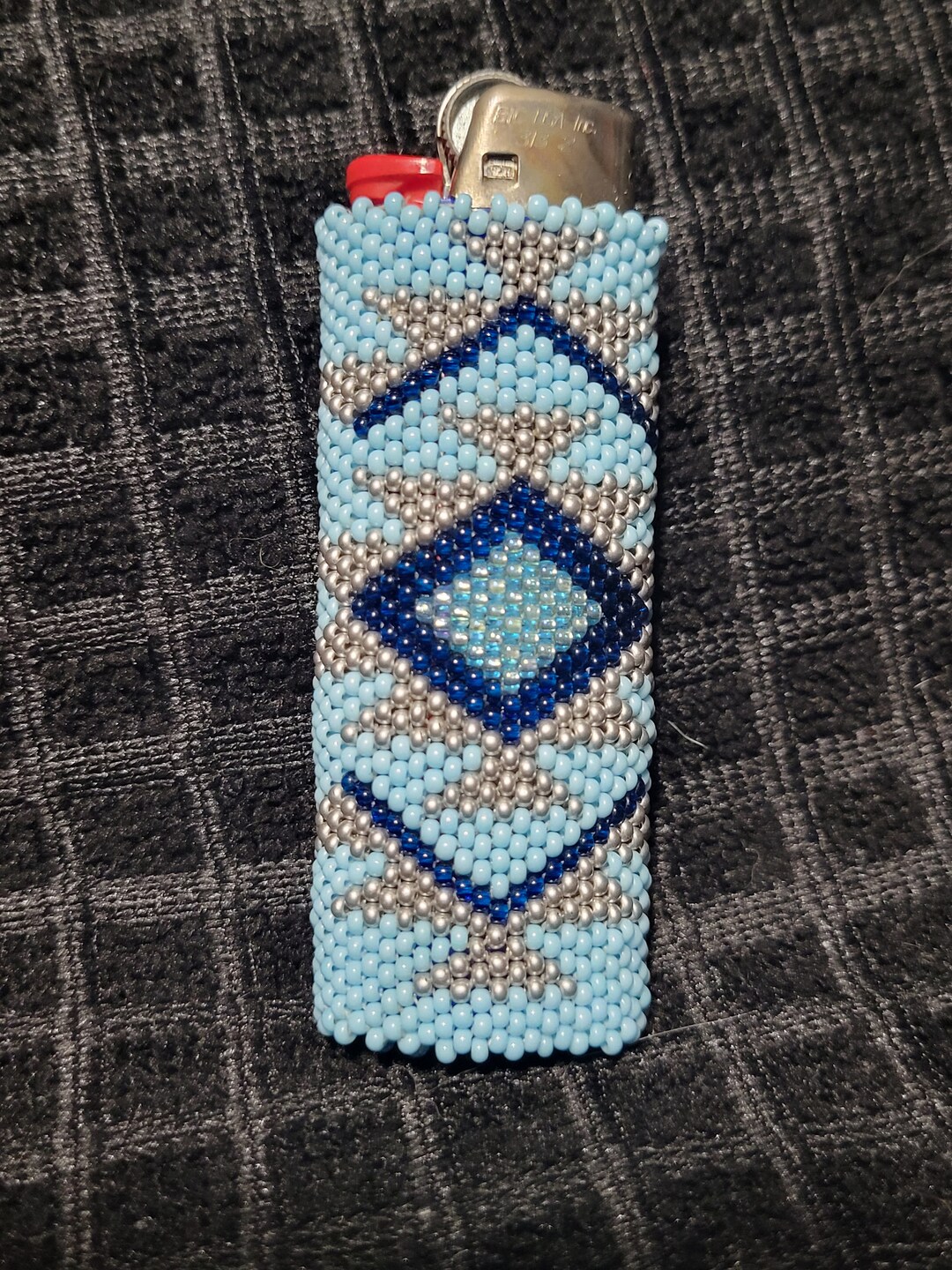Beaded Lighter Case Etsy