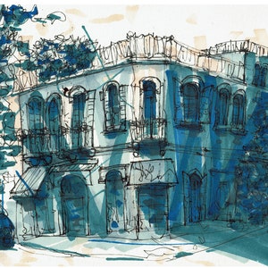 Jerusalem Old City Painting original