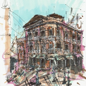 Jerusalem Old City Painting original
