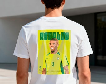 ロナウジーニョ & ロナウド T シャツ | ブラジル T シャツ | ロナウド