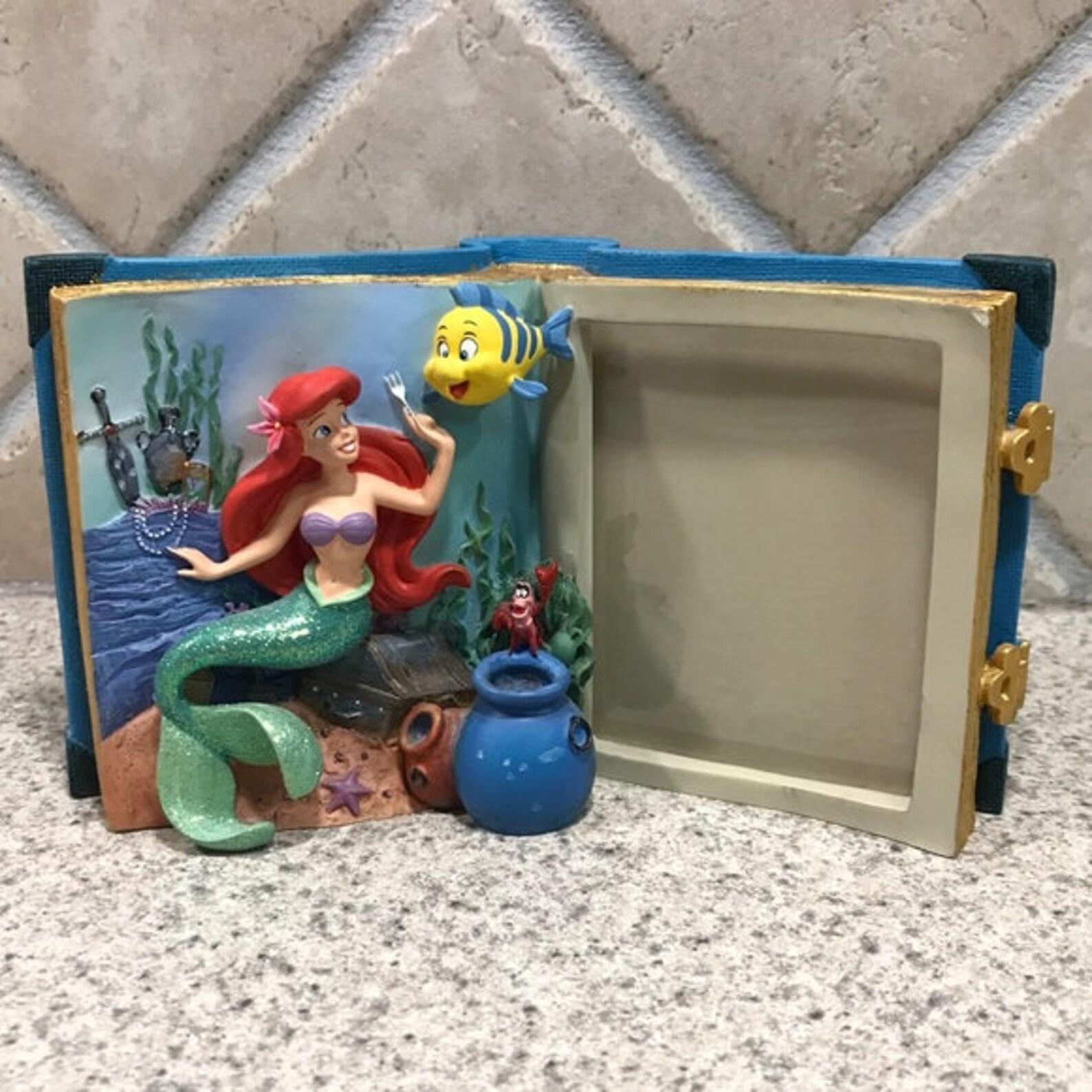 Vintage 1990's Little Mermaid Picture Frame Etsy