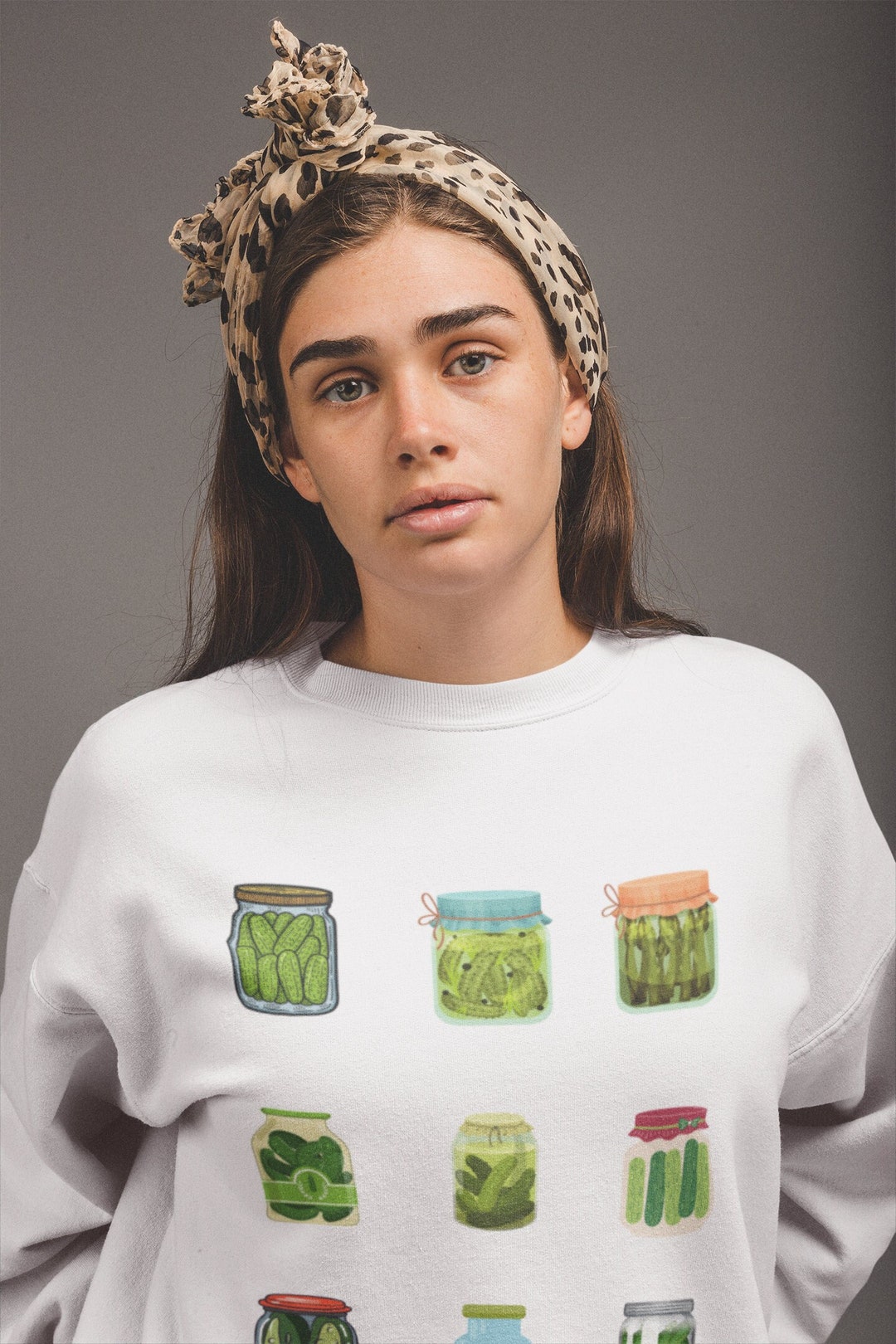 Pickle Lover Sweater, Funny Pickle Sweater, Winter Sweater, Matching