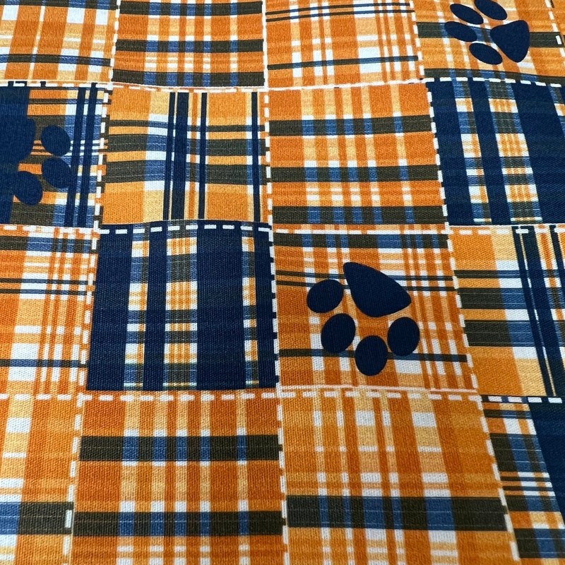 Tiger Paw Fabric - Etsy