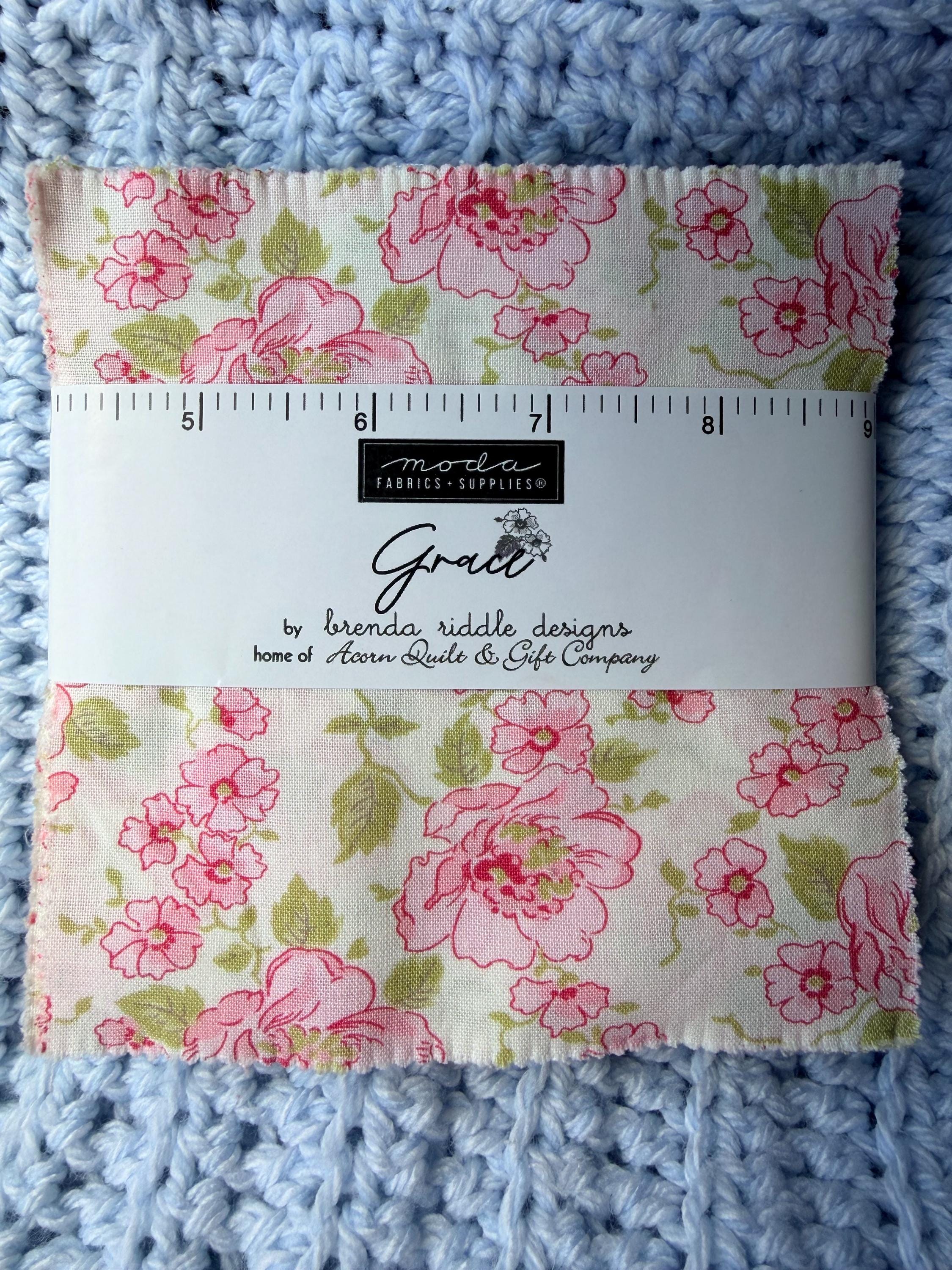 Rare OOP Grace by Brenda Riddle Designs for Moda Fabrics, Vintage ...