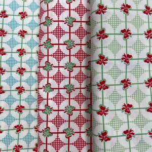 Sweet Christmas, Christmas bow fabric by Urban Chiks for Moda bundle