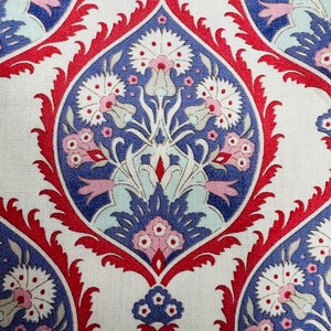 Rare, out of print, Tilda quilt collection, Bon Voyage Collection, Flowerleaf Blue 100242.