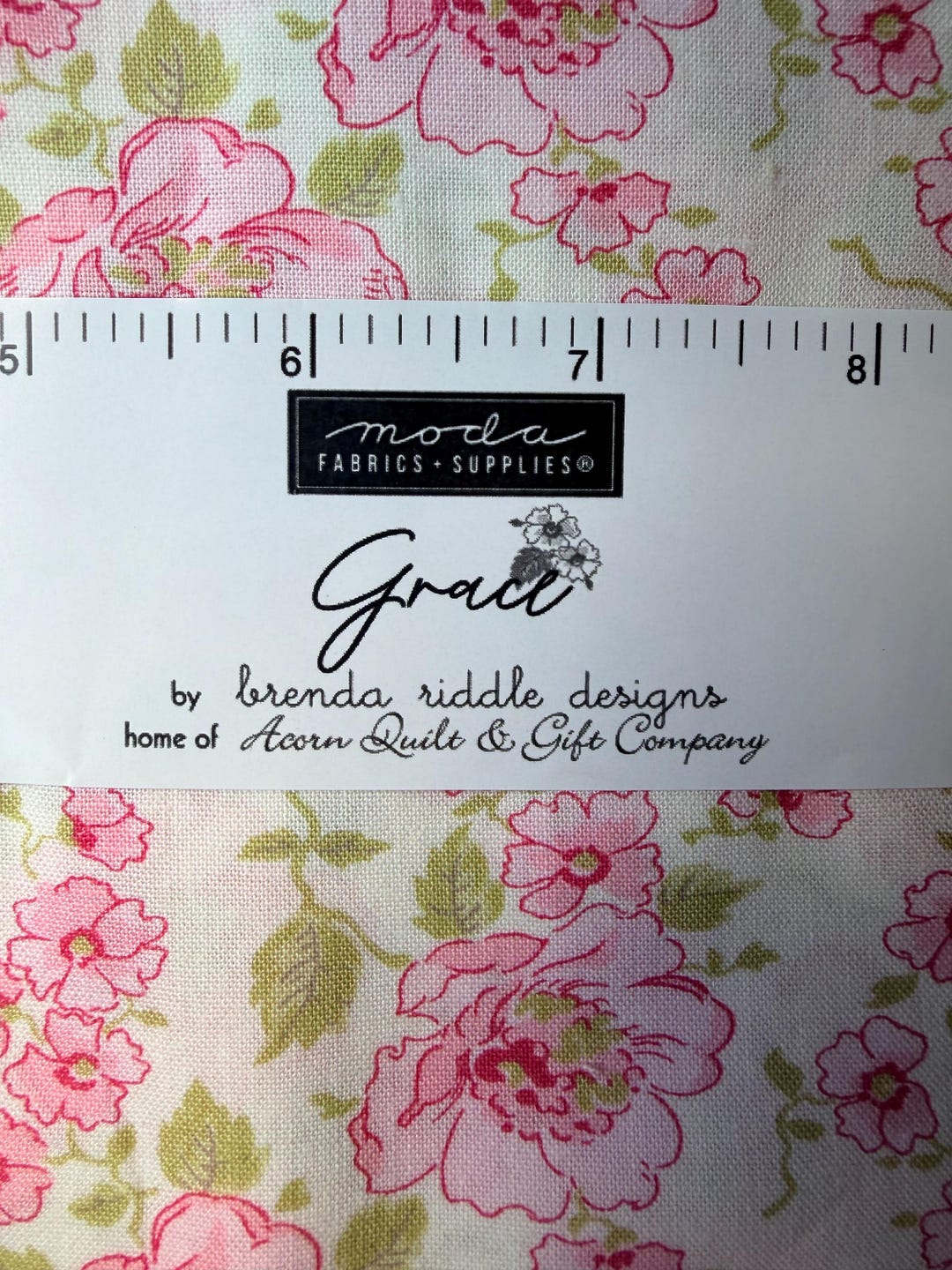 Rare OOP Grace by Brenda Riddle Designs for Moda Fabrics, Vintage ...