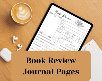 Book Review Journal Pages