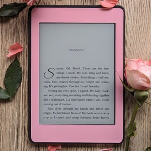 Baby Pastel Pink Reusable Skin for Kindle, Kobo, Amazon Fire