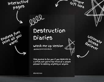 Wreck Me Up Journal | Destruction Diaries