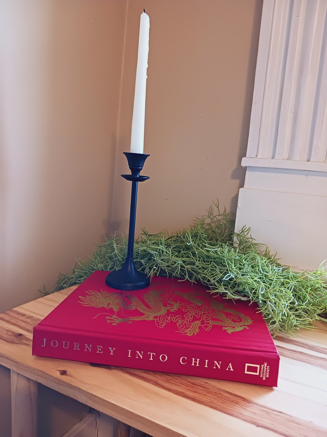 Vintage Red Coffee Table Book China Coffee Table Book Etsy