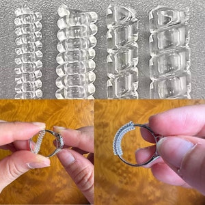 16 Pack Ring Sizer Adjuster for Loose Rings in 4 Brazil