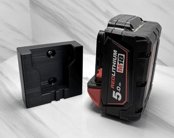 Akkuhalterung für Bosch, Makita, Einhell, Milwaukee – Universal Akku System Organizer Halter