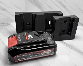 Einhell Power X-Change Plus 18V Akku Halterung – 3D-gedruckte Akkuhalterung für praktische Aufbewahrung & Organisation