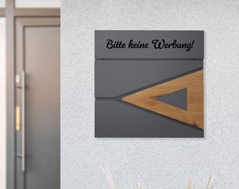 Briefkasten Beschilderung "Bitte keine Werbung!" - Sticker, Aufkleber
