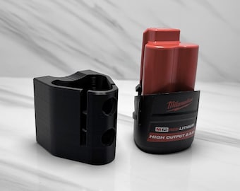 Milwaukee M12 Akku Halterung | M12 Milwaukee Akku System Halterung