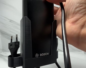 Wandhalterung Bosch E-Bike Ladegeräte Compact Charger (36-2), Standard Charger (36-4), Smart System BPC3400-4A & BPC3200-2A