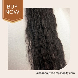 Custom Waterfall Bonet Messy Curly Locs