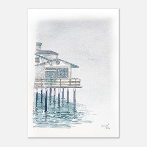 Capanna sull'acqua