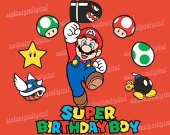 Super Mario PNG Design, Super Mario , transparent image, printable mario, digital mario, instant download, Mario Bros Movie png image