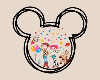 Toy Story png, Family Vacation png, , Best Friends png, Cowboy and Friends png, Png Svg Files For Print