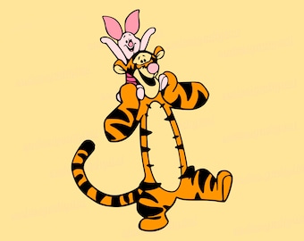 Tigger png, Tigger svg , winnie the pooh, Winnie cut file, Winnie Files for Cricut or Silhouette Printable file Clipart, Digital download.