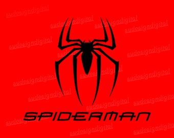 Spiderman png, Miles Morales png, Spider-Man png-klippfiler för Cricut, Spider-Man Clipart, Spiderman-silhuett, superhjälte png,